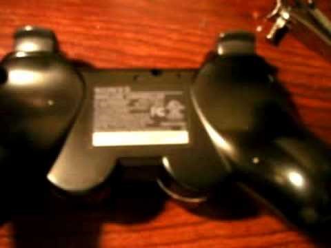 How to reset a sixaxis ps3 controller