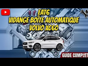 EAT6 Vidange procédure de A a Z(JWS3324)Volvo XC60