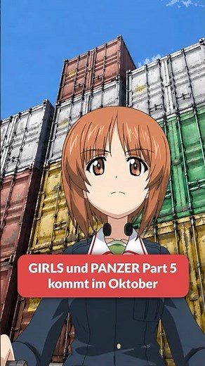 Girls und Panzer Part 5 launches in October #AnimeNews #GirlsundPanzer