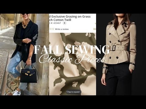 Fall Sewing Plans | Pattern Haul | Vest and Jacket