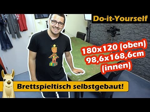 ► Brettspieltisch Eigenbau / DIY / Brettspiel - Deutsch /
