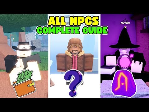 ALL NPCS IN FISCH