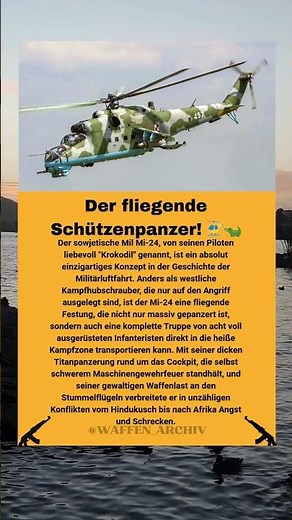 Mil Mi-24 Hind: Die Geschichte des fliegenden Panzers 🚁🐊