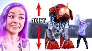 I built a massive robot in just 20 days!