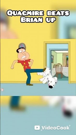 Family guy; Quagmire beats up brian#familyguy