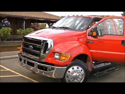 Ford F750 Chevron LMD 512 Wrecker