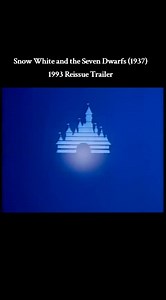The 1993 reissue trailer for Snow White and the Seven Dwarfs #nostalgia #disney #classic #classicdisney