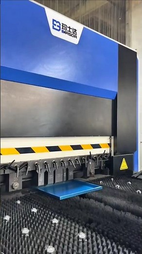 Industrial Sheet Metal Deburring Machine in Action! #metalworking #manufacturing #cnc