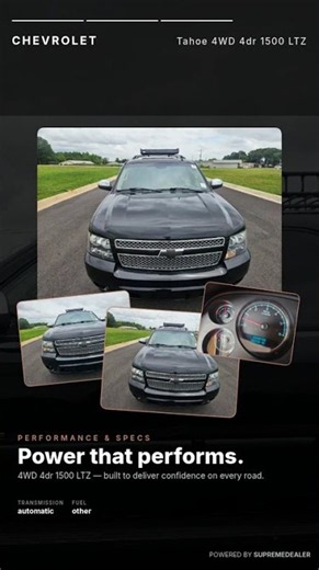 2007 Chevrolet Tahoe 1500 LTZ 4WD | Fresh Arrival