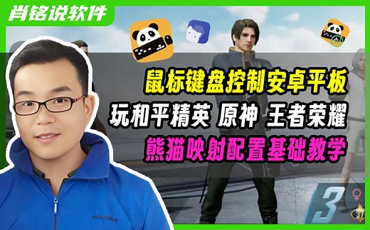 熊猫映射(Panda Mouse Pro)安卓平板配置方法，助你在大屏幕下玩和平精英，原神更爽快