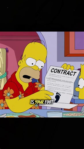 bart strangles homer for once… #thesimpsons