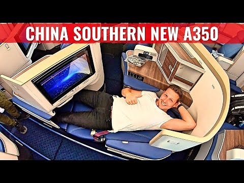 Review: CHINA SOUTHERN AIRLINES NEW AIRBUS A350 BUSINESS CLASS