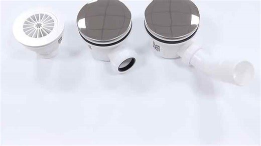 Modern Round Shower Waste Bathroom Plastic Shower Wastes Drains