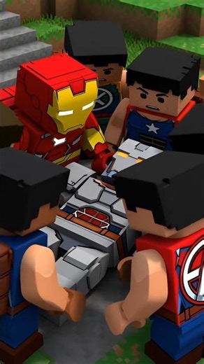 AVENGERS CIVIL WAR but it’s in MINECRAFT 😱 #minecraft #explore