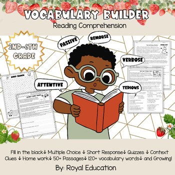 Vocabulary Builder   Reading Comprehension