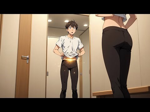 He Tried on Magical Legging and Became Her |boy to girl |tg comic |gender swap |new tg anime |M2F