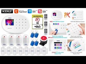 Top On Sale Smart Alarm System | KERUI Tuya WiFi GSM Home Security System Review 2025
