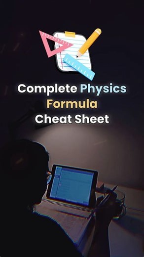 IIT JEE Neet Preparation Notes on Instagram: "Complete Physics Formula Cheat Sheet PDF(Link in Bio) #physics #physicsnotes #iitjee #iitjeephysics #iitjeepreparation #jeepreparation #neet #jeemains #jeemain #neetphysics #cbse #neetexam #neetug #study #explore"