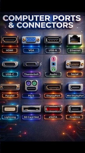 Computer Port & Connectors