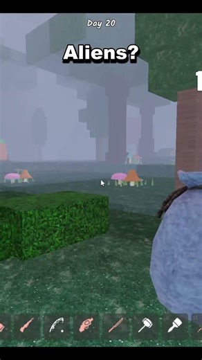 Aliens in 99 Nights In The Forest