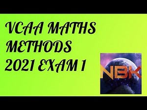 2021 VCE Mathematical Methods Exam 1 Suggested Solutions