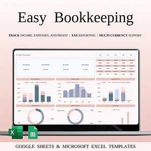 Modèle de comptabilité pour petite entreprise Feuille de calcul de comptabilité Excel Suivi des dépenses de l'entreprise Suivi des ventes Modèle de comptabilité Suivi des revenus - Etsy France