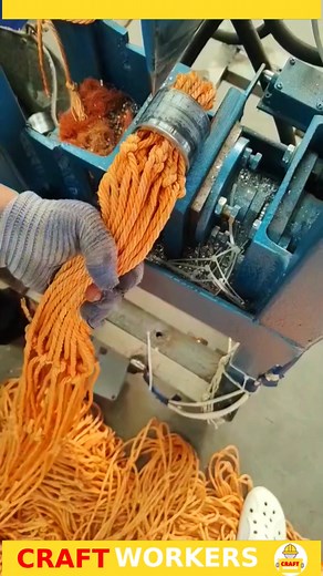 Manufacturing process of rope netting | Mindful Movement