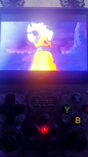 Playing Dragon Ball Zz 💀😈🕹️🎧on RS36 !!#ytshorts #gameplay #viralvideo