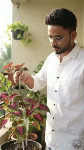 Coleus Plant Ko Bushy & Colorful Kaise Banaye?😍 | Coleus #plantcaretips #plantcare #shorts #ytshorts