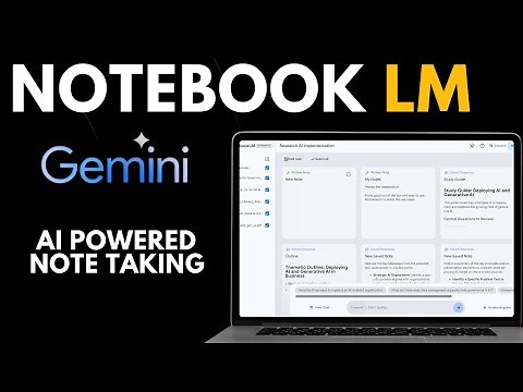 NotebookLM AI for Research and simplified Notetaking | Notebook LM How to use it