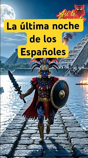 La noche en la que los españoles casi murieron TODOS #Historia #NocheTriste #Aztecas #Mexicas