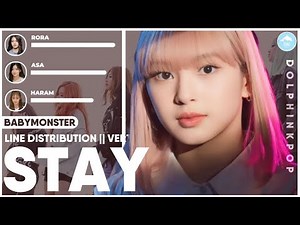 BABYMONSTER - STAY (by BLACKPINK) | Line Distribution