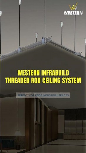 Threaded Rod Ceiling System for Commercial Spaces | Western Infrabuild Products