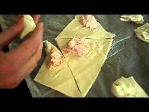 Leckere Schinkengipfeli selbst gemacht.' Teil 1
