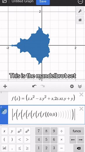 Smooth Fractal Iteration with Mandelbrot Set in Desmos