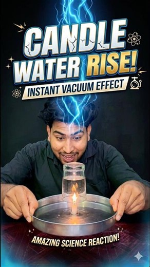 This Science Trick Looks Like Real Magic! 😱 #experiment #shortvideos #viralvideos #viral