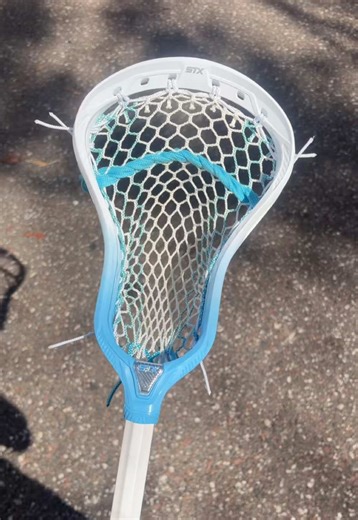 Check out this ABSOLUTE BEAUTY 🥶🧵@stxmlax magnet 2k is 🐐ed This one dyed and strung by @Addy_Tysdal Get your stick set for the spring with us here at LU JAX BEACH🌴 #lsm #stx #menslacrosse #laxlife #laxdrip