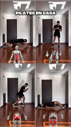 Pilates routine at home 🔥 Pilates exercises without equipment