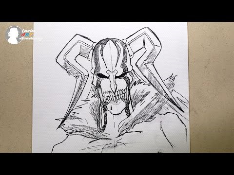 How to Draw Ichigo Vasto Lorde Hollow || Pencil Drawing