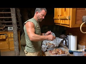 Cooking in the Smoke House Southern Style! How to Smoke Wild Hog Hams!