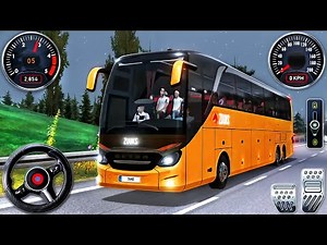 Bus Simulator : Ultimate #18 - Coach Bus Road Driving - Android GamePlay