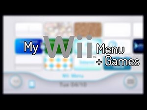 My Wii Menu + Game Collection
