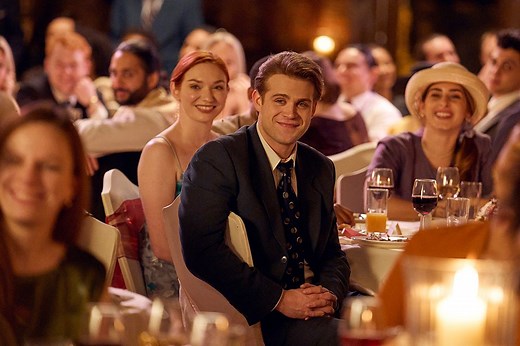 Eleanor Tomlinson BAFTA 2022 red carpet