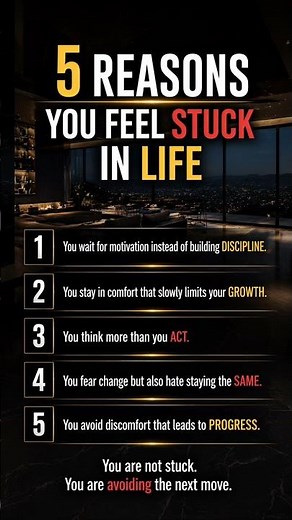 5 Reasons You Feel Stuck in Life (And How to Break It)