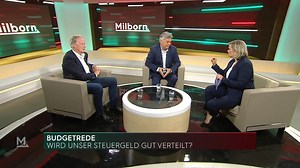 Werner Kogler und Reinhold Mitterlehner im Interview bei Milborn