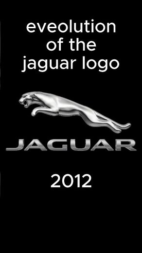 evolution of the jaguar logo #car