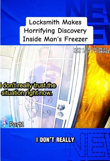 Locksmith Makes Horrifying Discovery Inside Man's Freezer / Part1 #cops #copsoftiktok #police #fyp