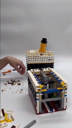 Building the LEGO Titanic