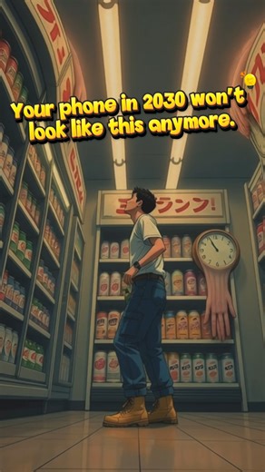 Smartphone Future in 2030 🤯 Foldables, Hologram Calls & Portless Phones #shorts