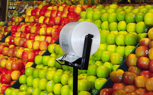 Crown Poly Pull-N-Pak Produce Bags